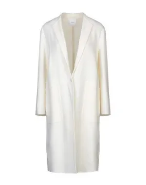 Agnona Women Coat White 12 UK