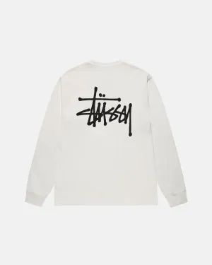 BASIC STÜSSY LS TEE PIGMENT DYED