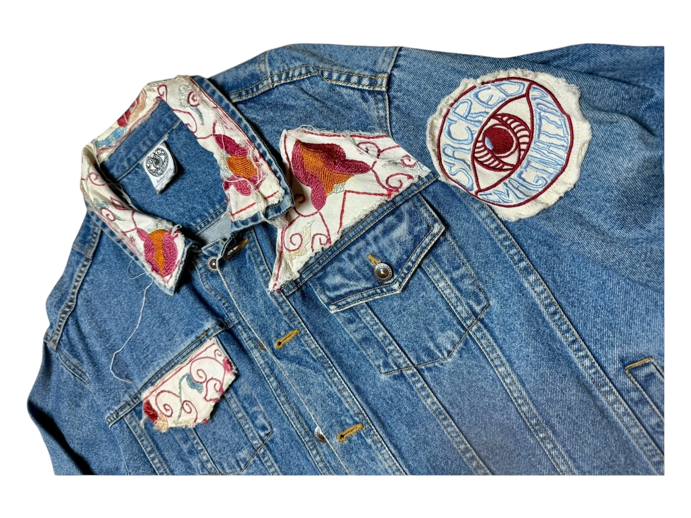 “Bloom” Denim Jacket