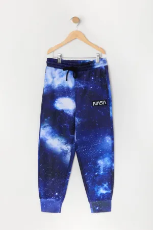 Boys NASA Galaxy Print Jogger