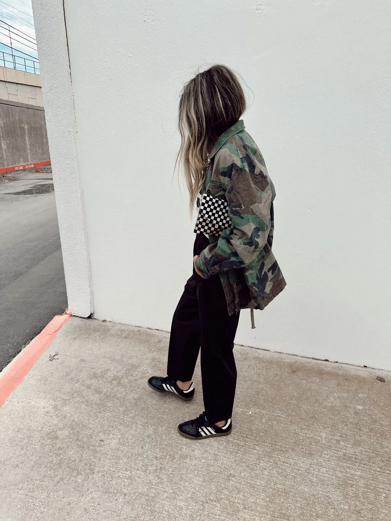 Camo Oversized Jacket