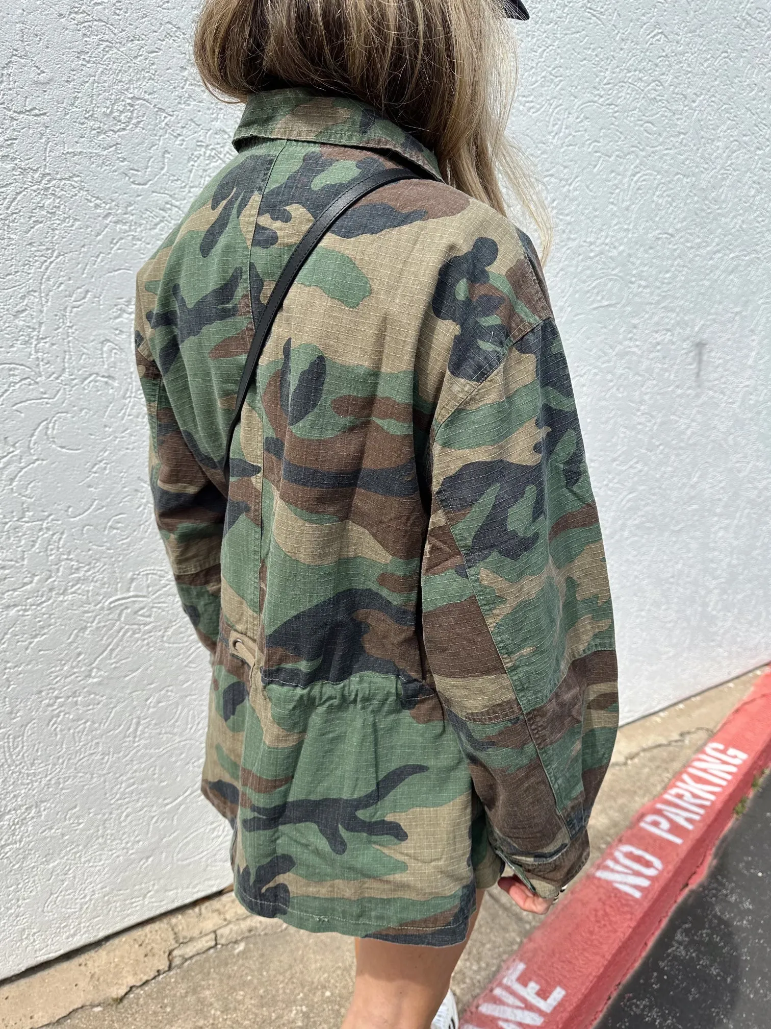 Camo Oversized Jacket