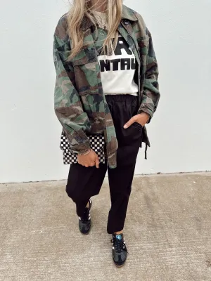 Camo Oversized Jacket