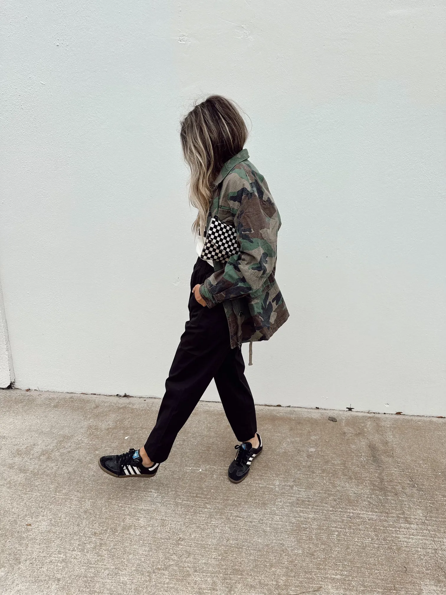 Camo Oversized Jacket