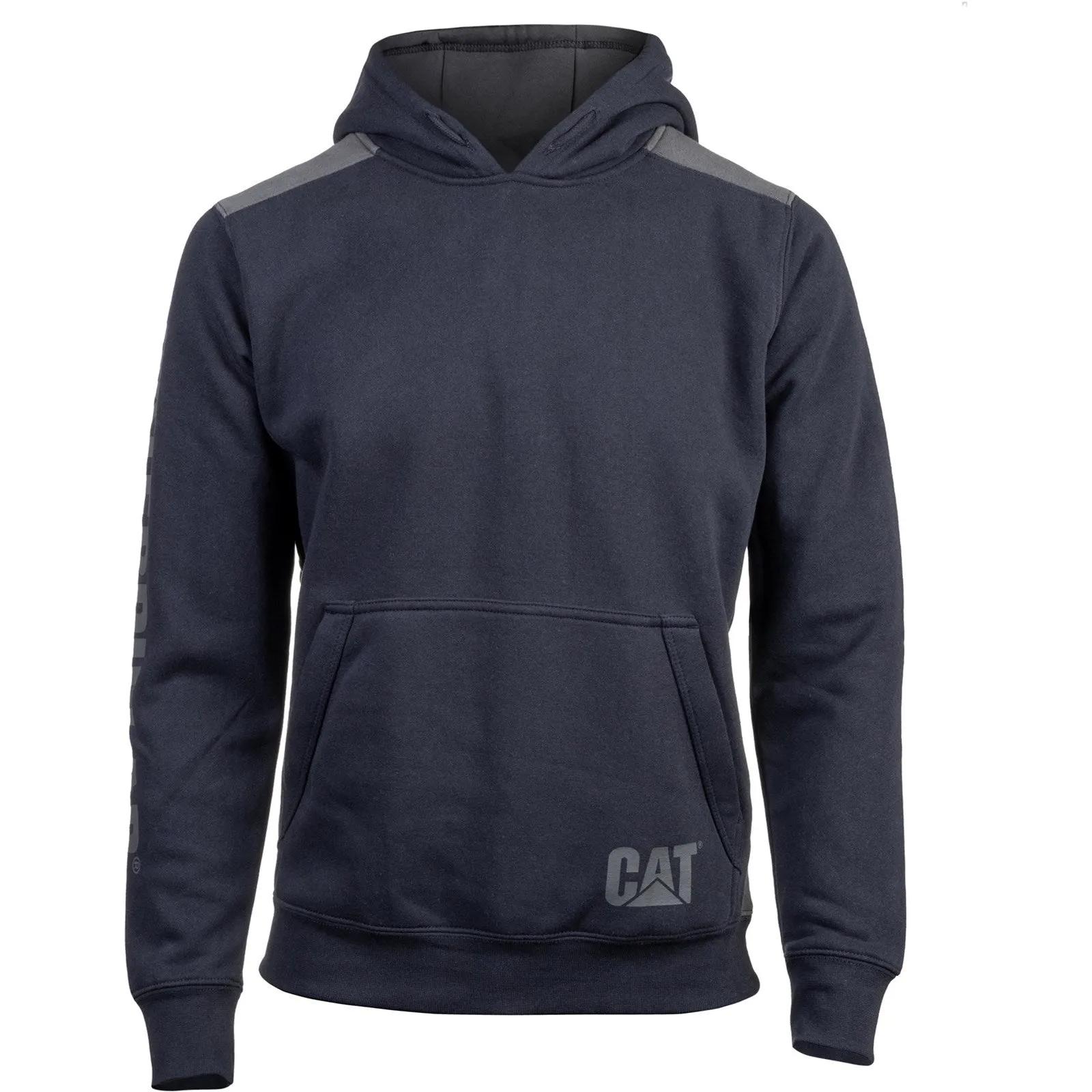 CAT Caterpillar Logo Panel Hoodie