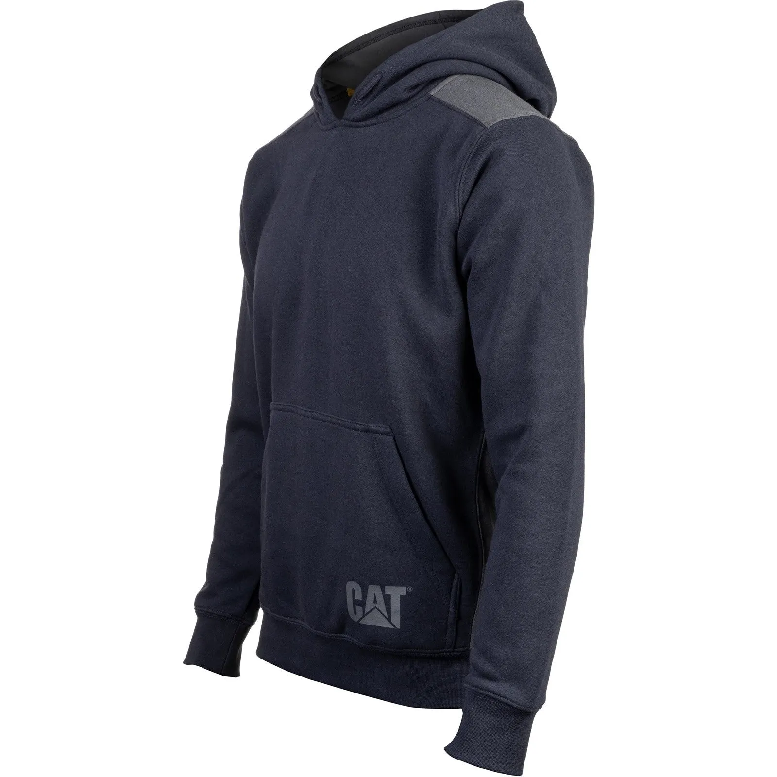 Caterpillar Logo Panel Hooded Sweatshirt