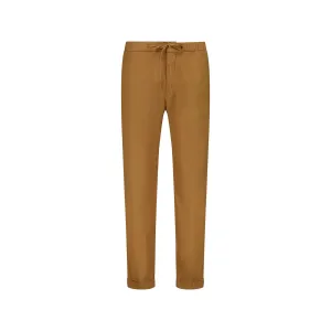 Ferrante Linen/Cotton Trouser in BISCUIT