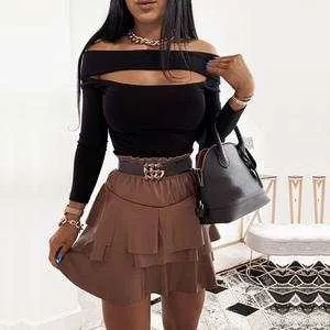 Glow Chic's Puff Mini Skirt