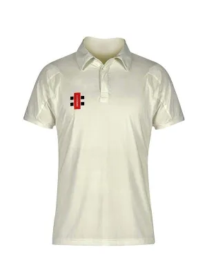 Gray Nicolls Elite Half Sleeve Cricket Shirt White