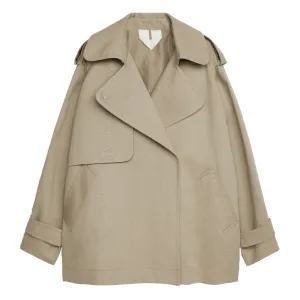 H&M Short Trench Coat, beige