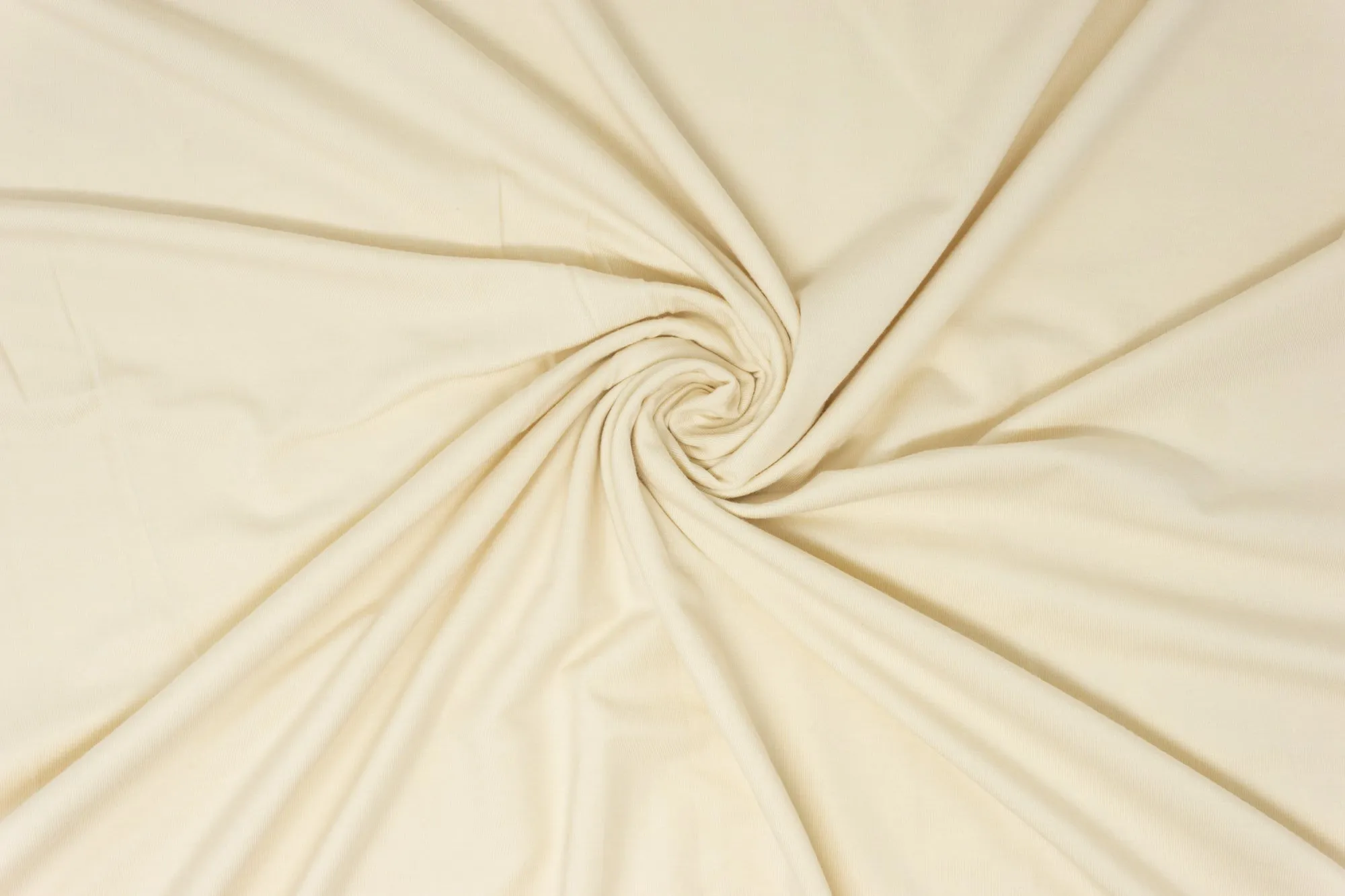 Ivory - Tencel Organic Cotton Spandex FRENCH TERRY - 1/2 metre