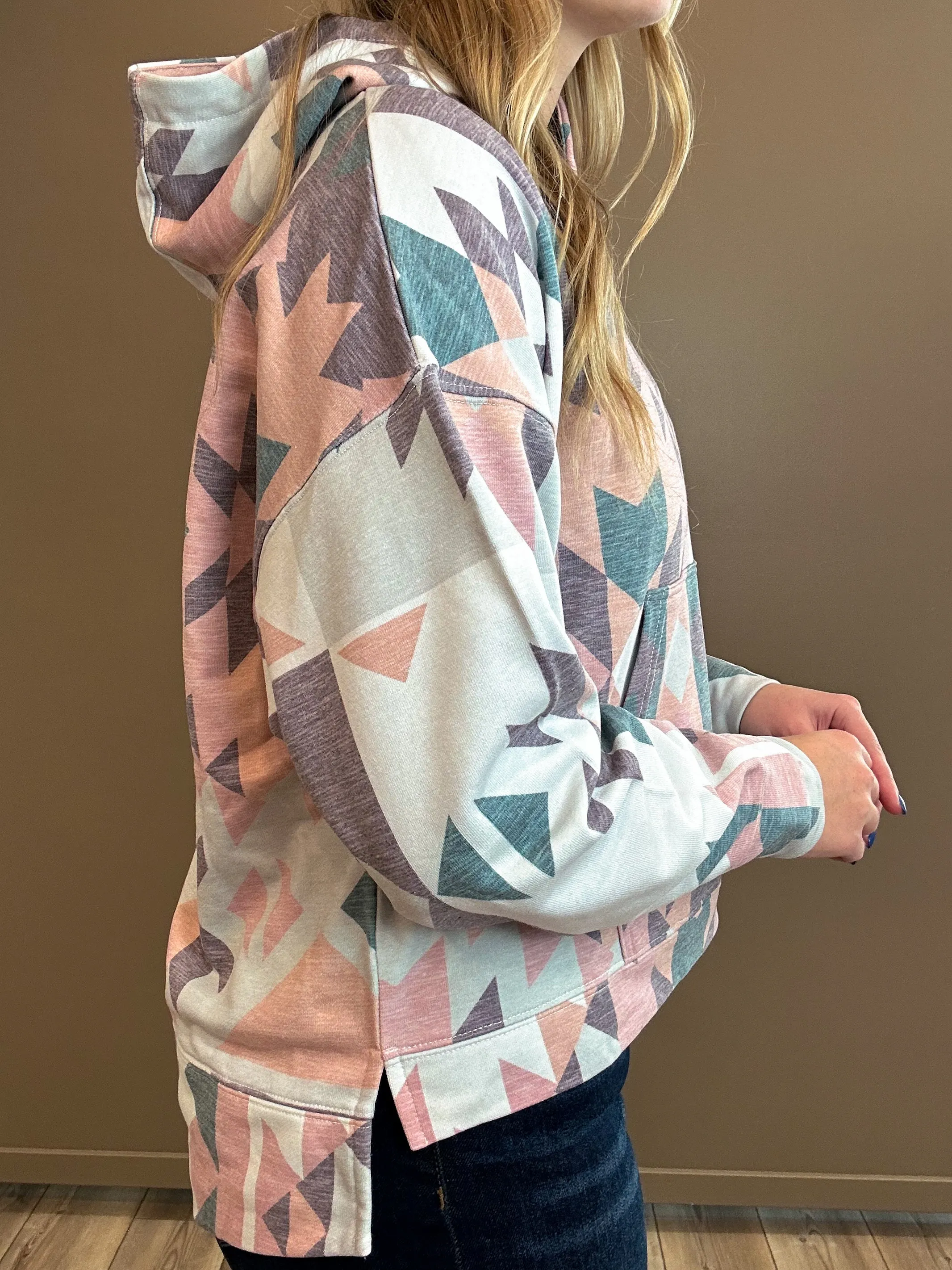 Roomy Hooey Ladies Multicolor Hoody