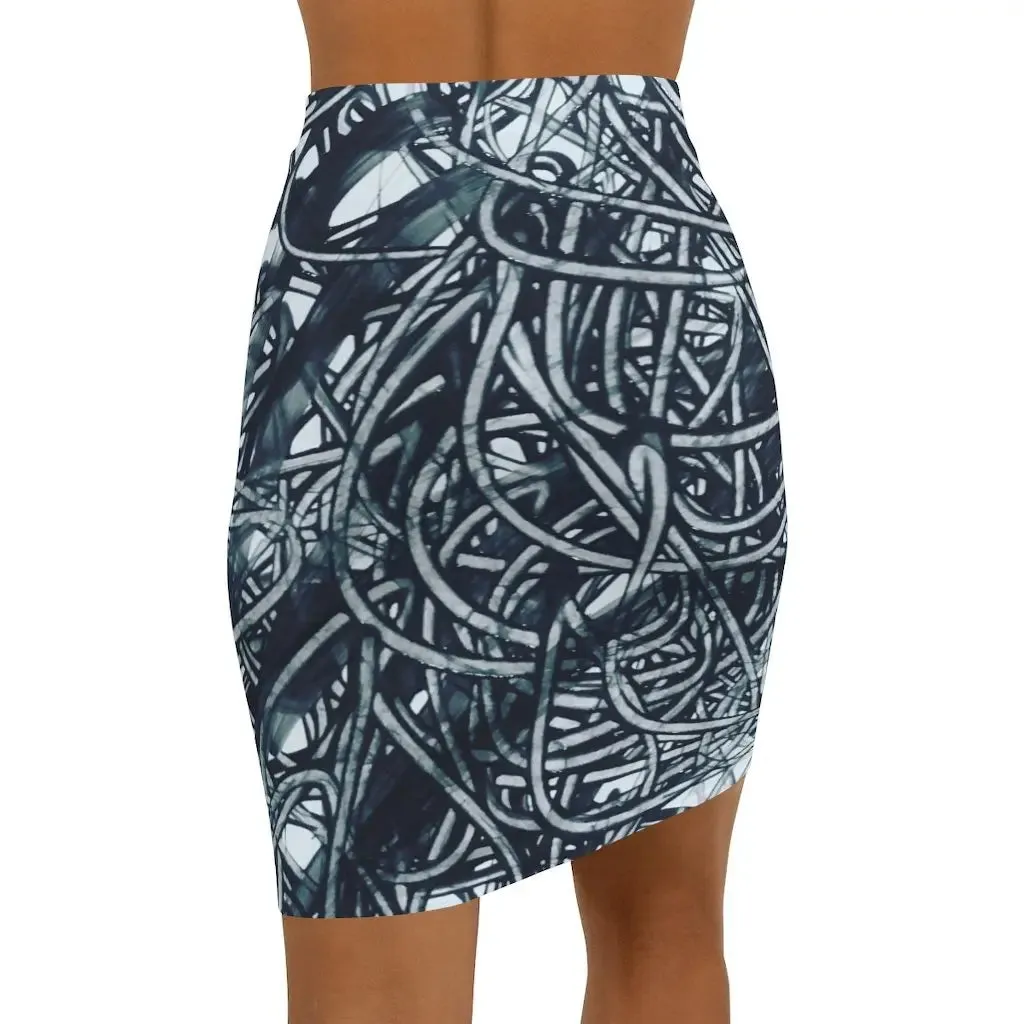 Roots Women's Chic Stretchy Mini Skirt