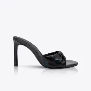 Rudy Mule Iridescent Black