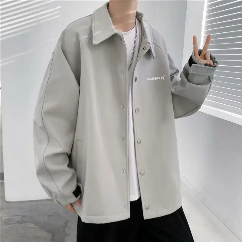 Trendy Hong Kong Style Slim New Handsome Jacket