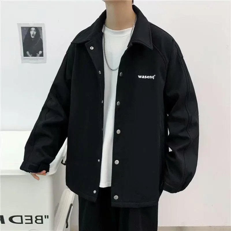 Trendy Hong Kong Style Slim New Handsome Jacket