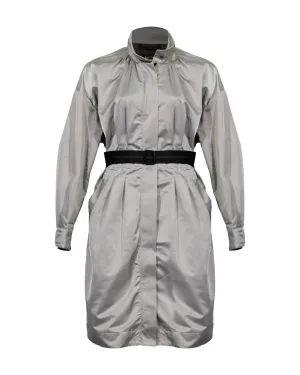 Zip Front Trench Coat